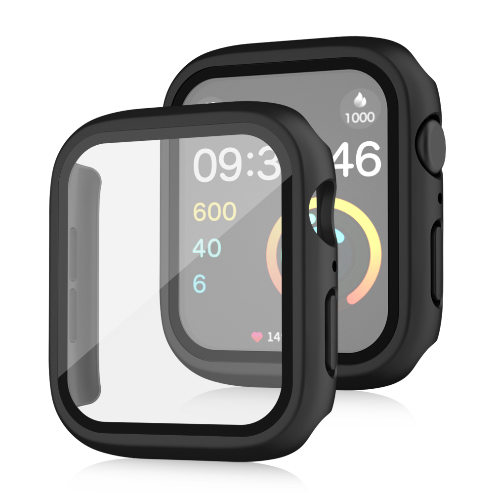 Apple Smartwatch Accessories - Tempered Glass+cover For Apple Watch Case