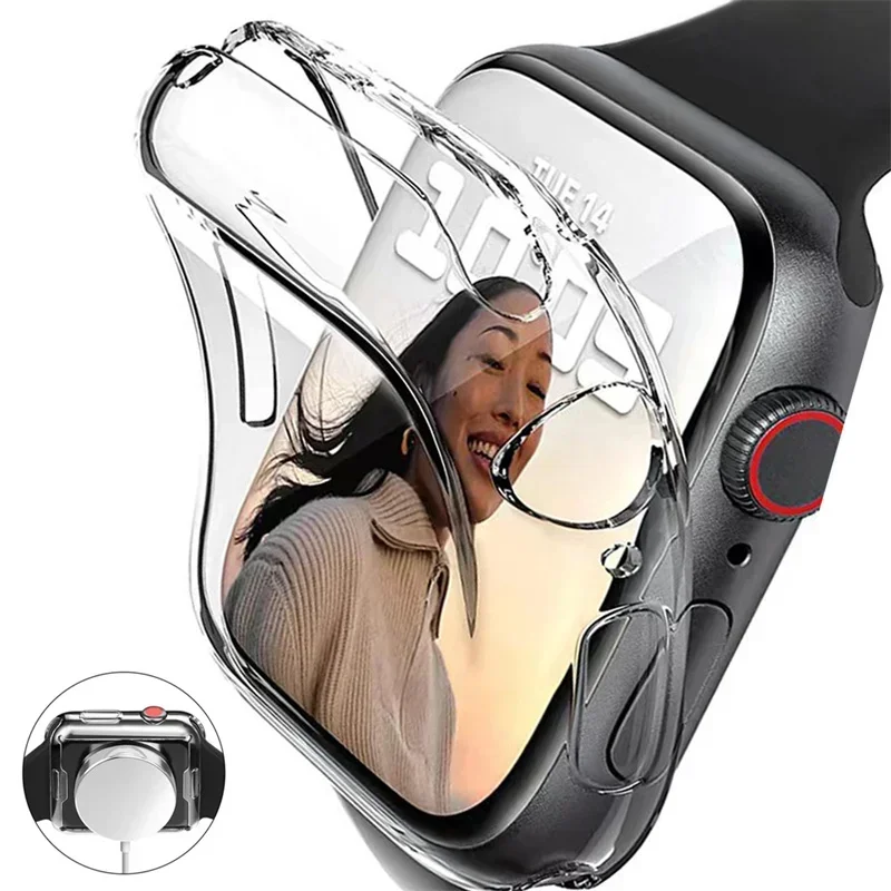 Watch Case Bumper - Soft TPU Screen Protector for Apple