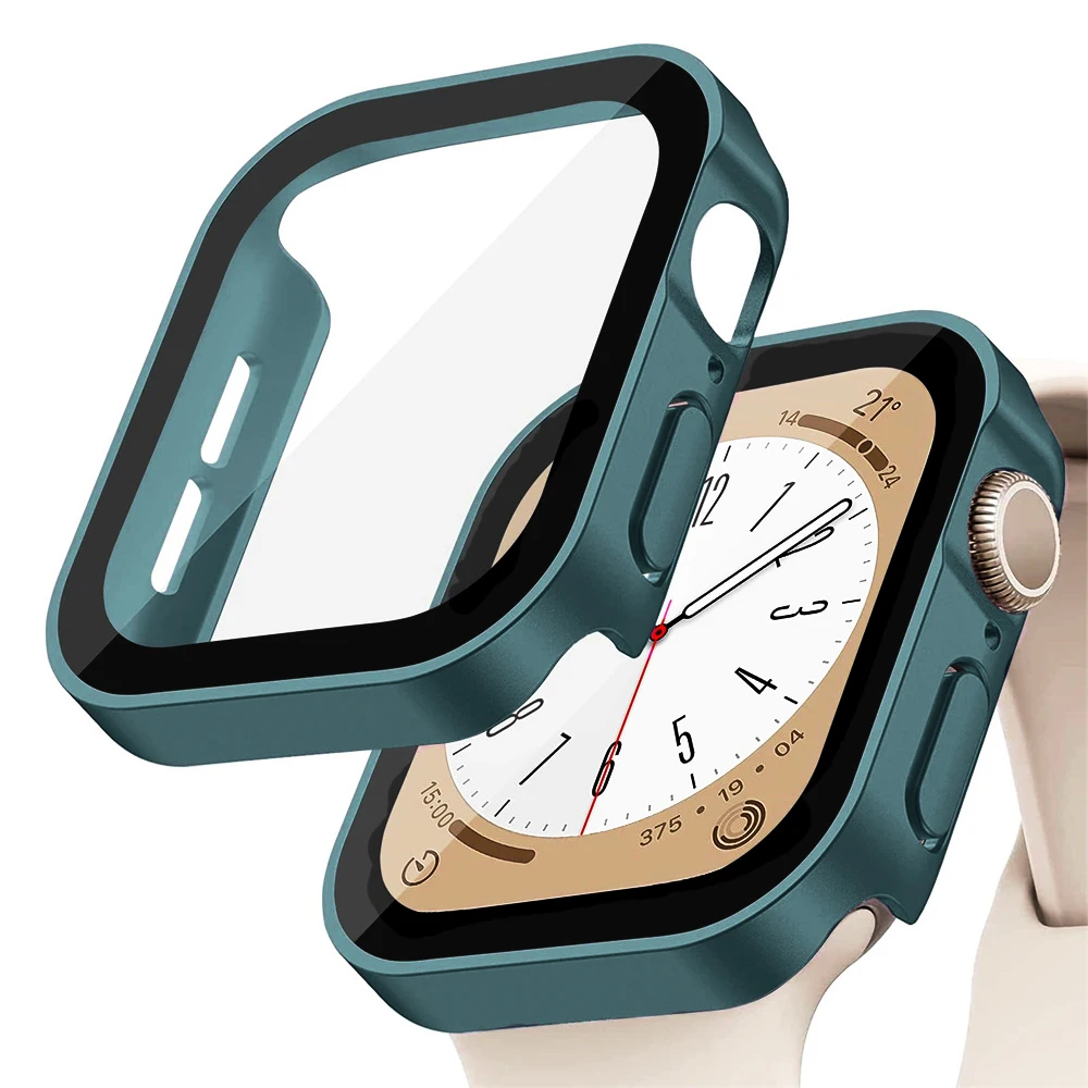 Apple Smartwatch Accessories - Glass+cover For Apple Watch case series