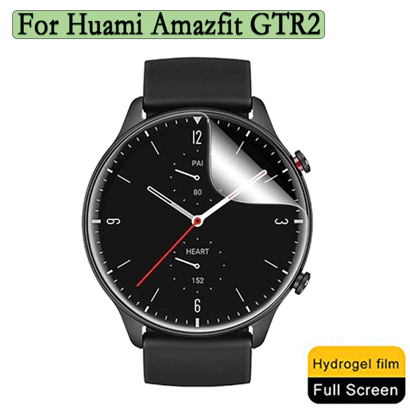 Watch Case Bumper - 3/6pcs Ultra-thin Transparent Hydrogel Film For