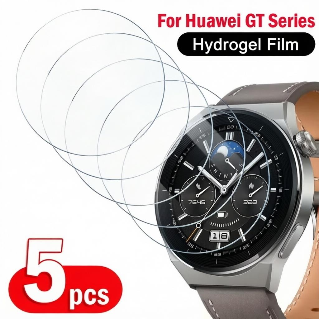 Titan Smartwatch Accessories - 1-5Pcs Hydrogel Film For Huawei Watch