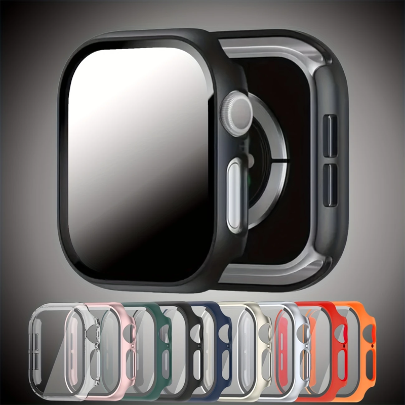 Apple Smartwatch Accessories - Glass + Case for Apple Watch