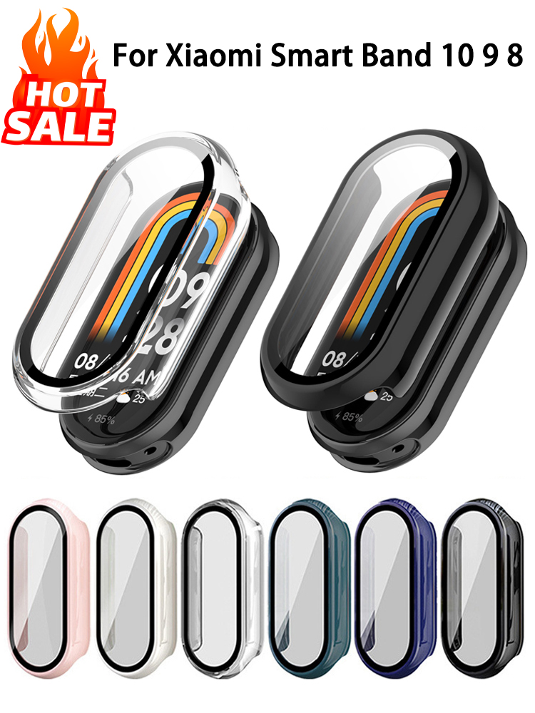 Tempered Glass+PC Case For Xia - Smartwatch Band Accessories ulasan dan harga