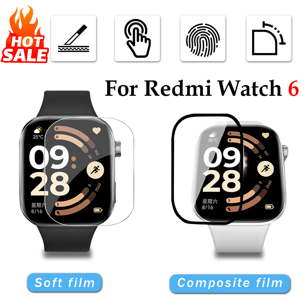 1-5Pcs Soft Film for Xiaomi Re - Watch Case Bumper ulasan dan harga