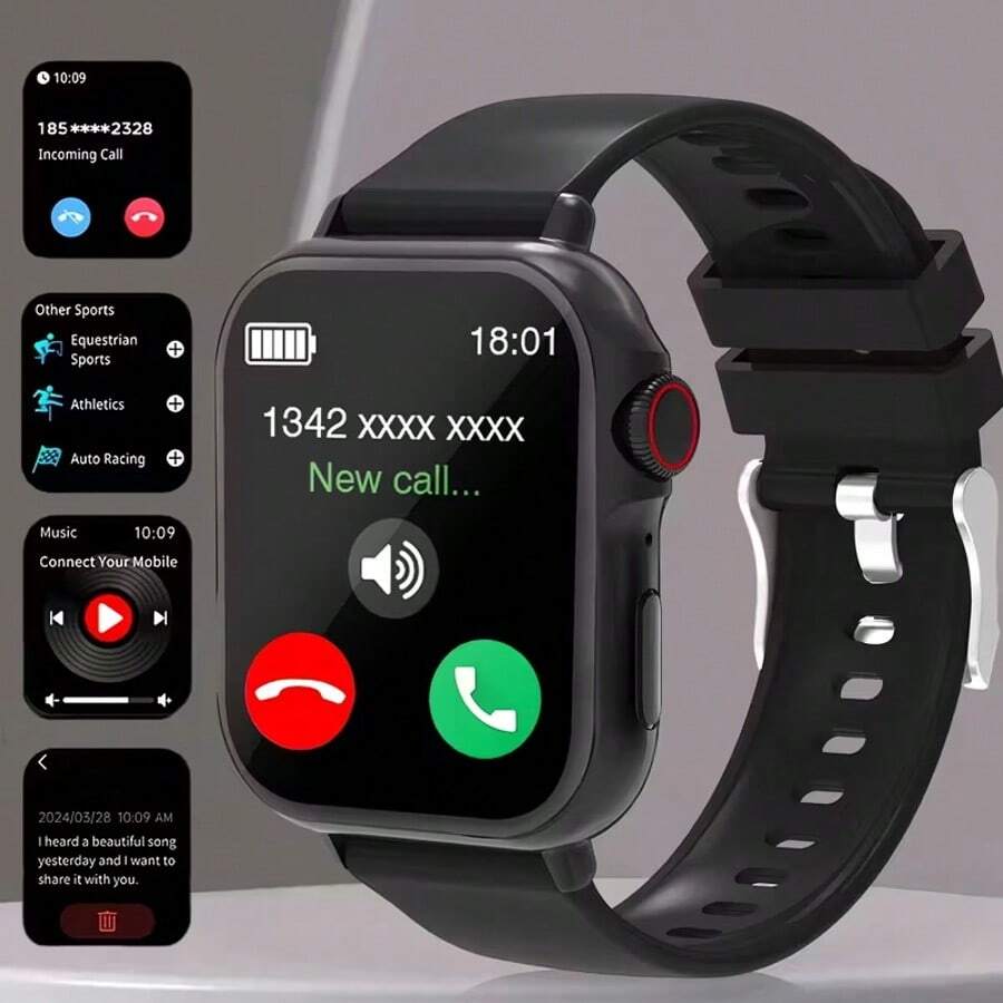 1pc 2025 Smartwatch With Full  - Smartwatch Touch ulasan dan harga