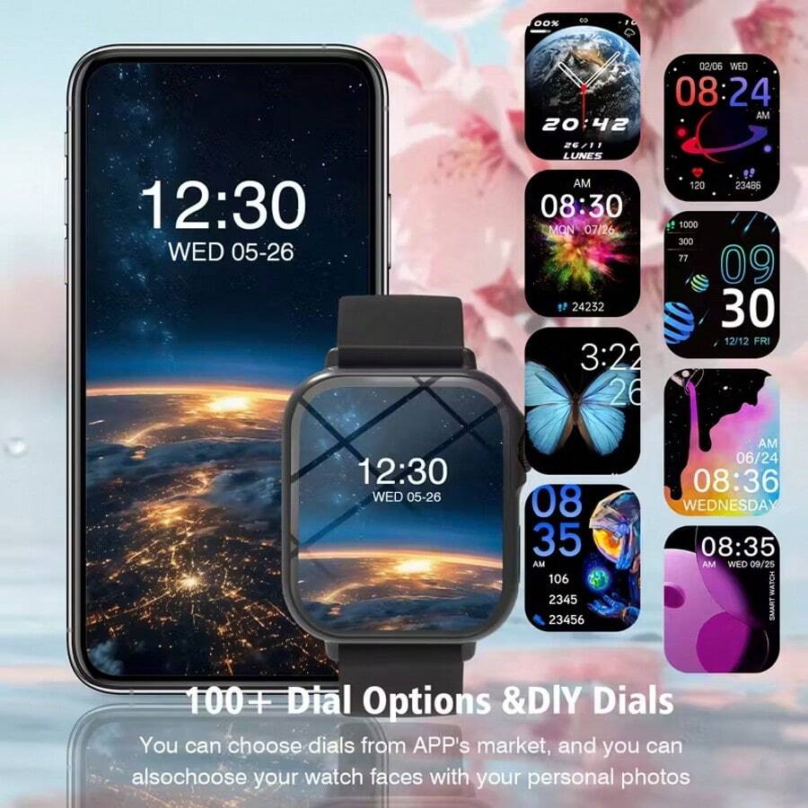 1pc 2025 Smartwatch With Full  - Smartwatch Touch ulasan dan harga
