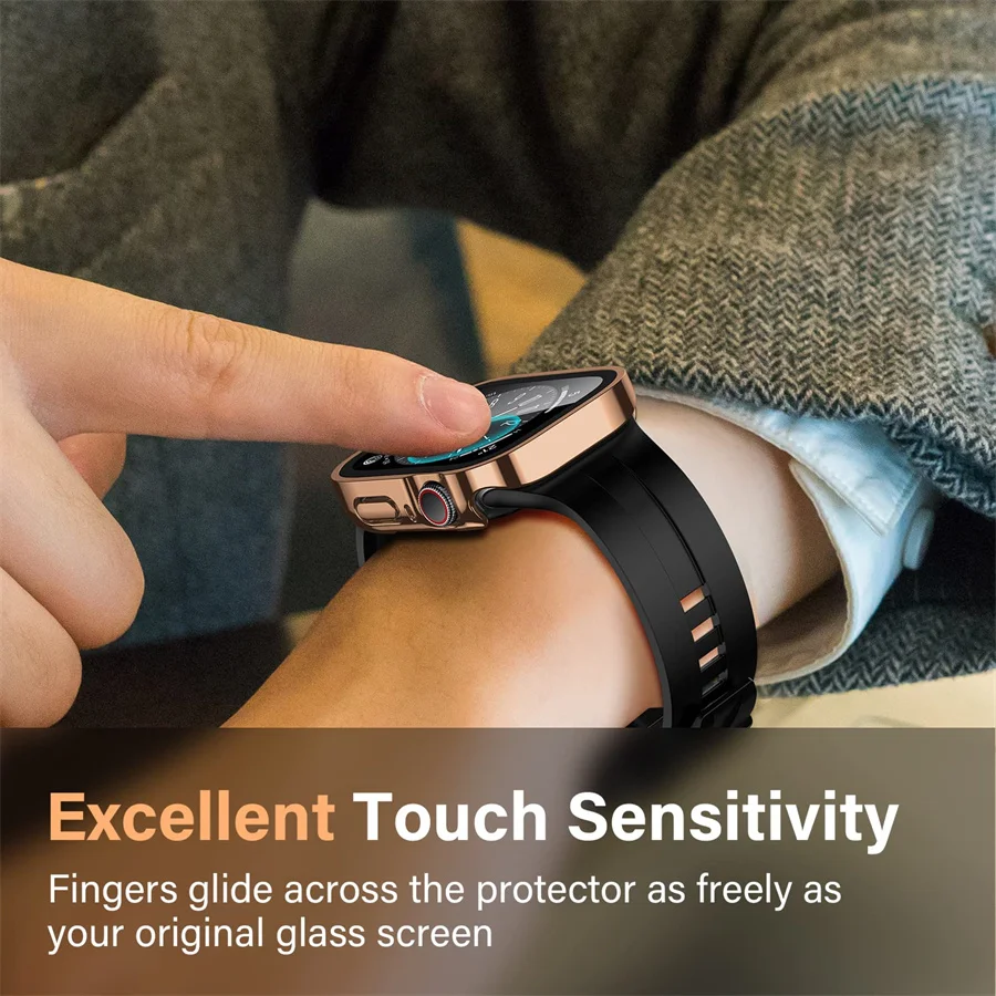 Glass+cover For Apple Watch ca - Apple Smartwatch Accessories ulasan dan harga