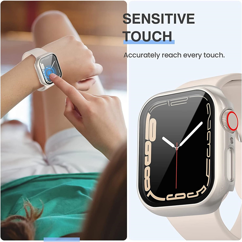 Glass+Cover For Apple Watch ca - Apple Smartwatch Accessories ulasan dan harga