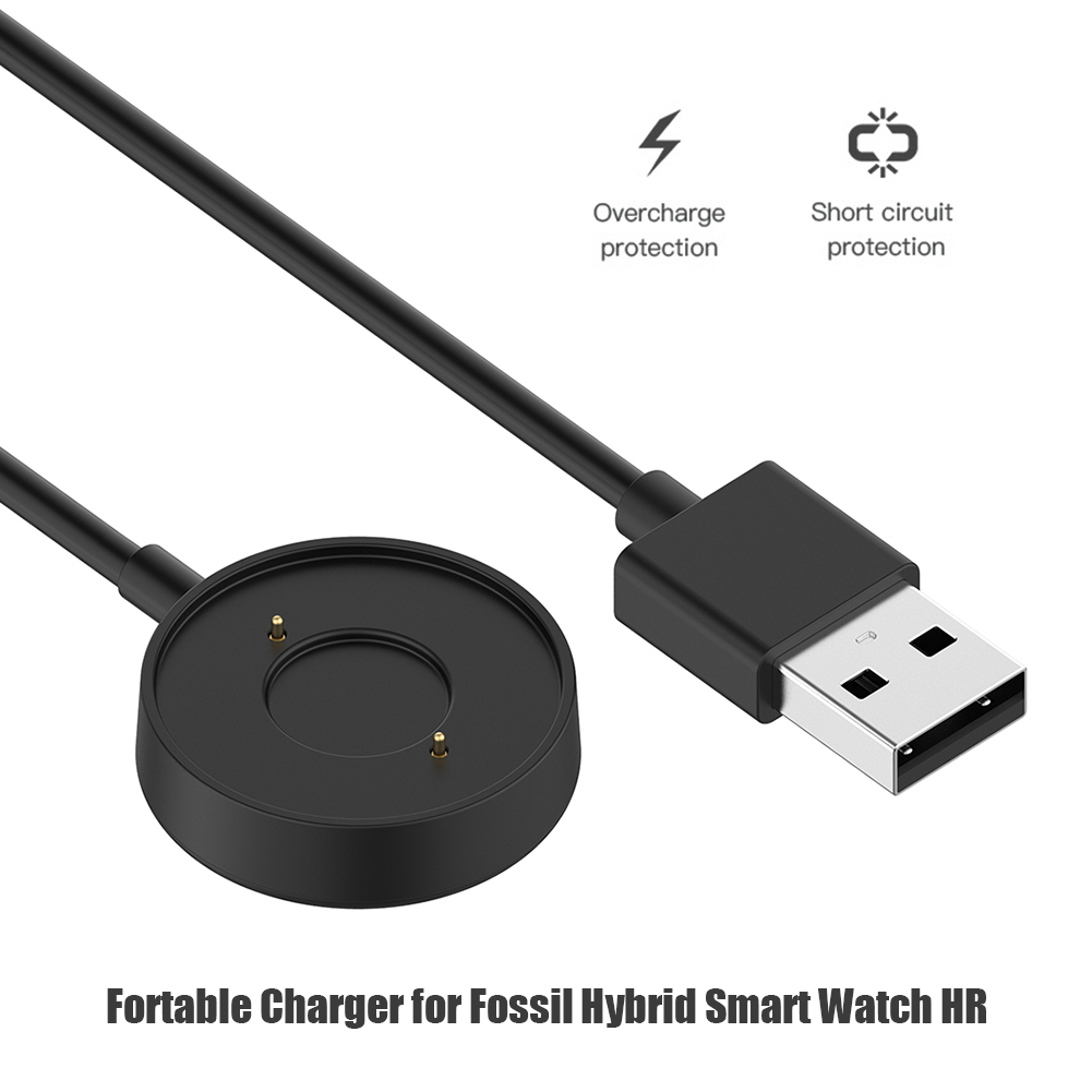 1m Charger Cable Fast Charging - Fossil Smartwatch Accessories ulasan dan harga
