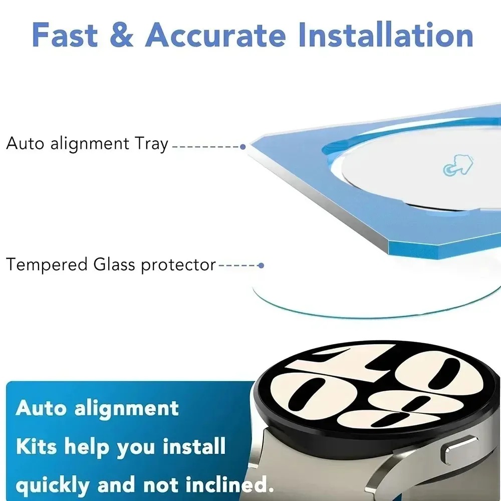 2Pcs HD Clear Tempered Glass S - Samsung Smartwatch Ultra Accessories ulasan dan harga