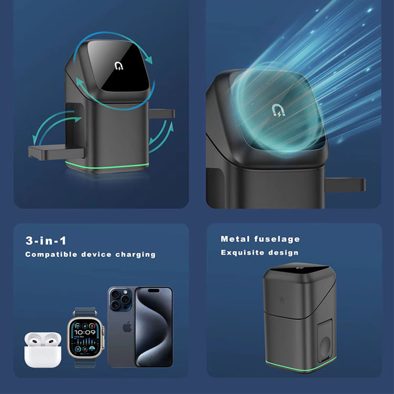 Praiser 25W Qi2 Foldable Touch - Smartwatch Touch ulasan dan harga