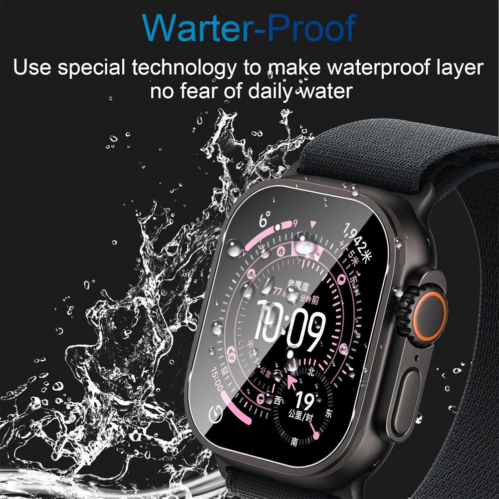 Tempered Glass For Apple Watch - Watch Case Bumper ulasan dan harga