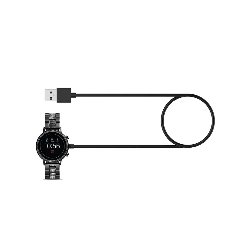 USB Magnetic Fast Charger Dock - Fossil Smartwatch Accessories ulasan dan harga