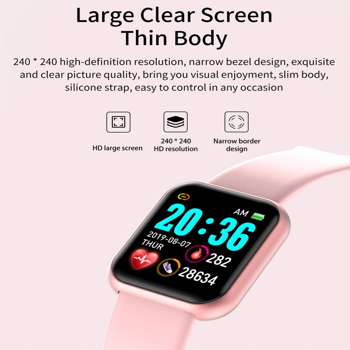 Smart Watch Message Remind Mus - Smartwatch Touch ulasan dan harga