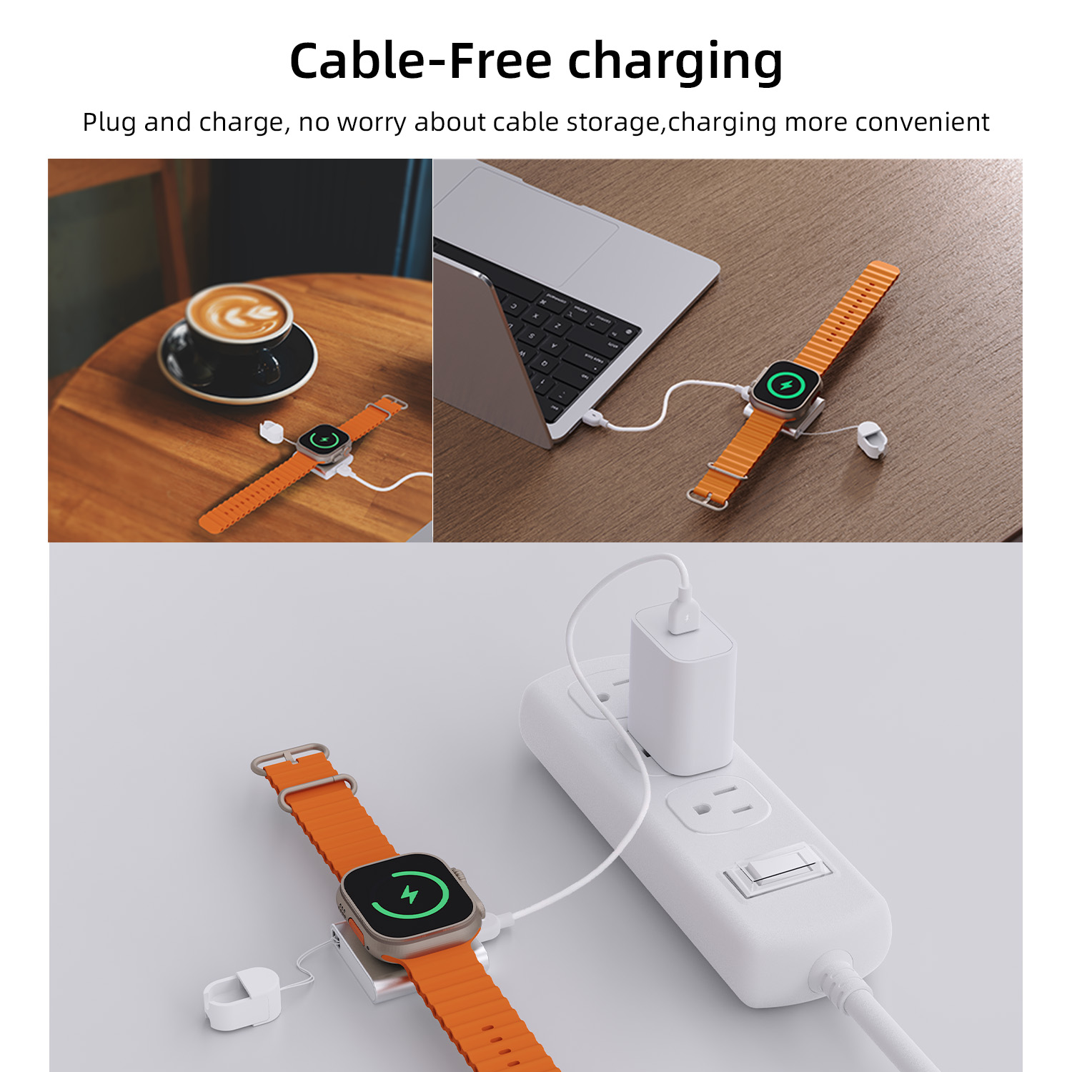 Bonola For Apple Watch Charger - Watch Charging Dock ulasan dan harga