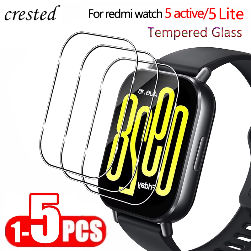 1-5Pcs Tempered Glass For Xiao - Watch Case Bumper ulasan dan harga