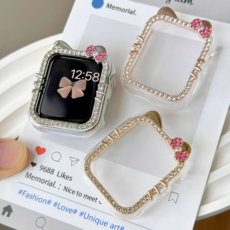 Diamond Cover for Apple Watch  - Apple Smartwatch Accessories ulasan dan harga