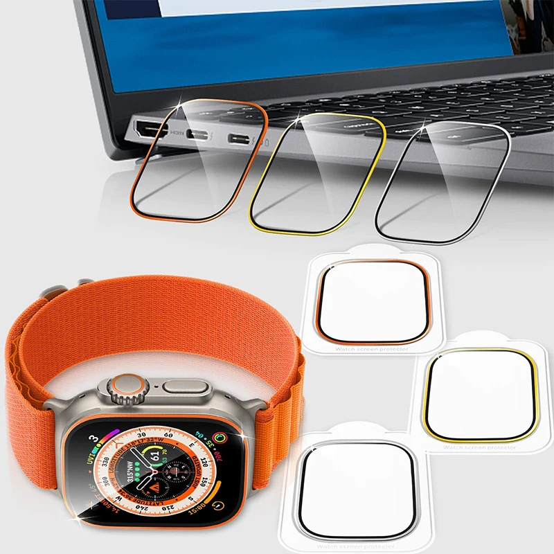 Tempered Glass for Apple Watch - Watch Case Bumper ulasan dan harga