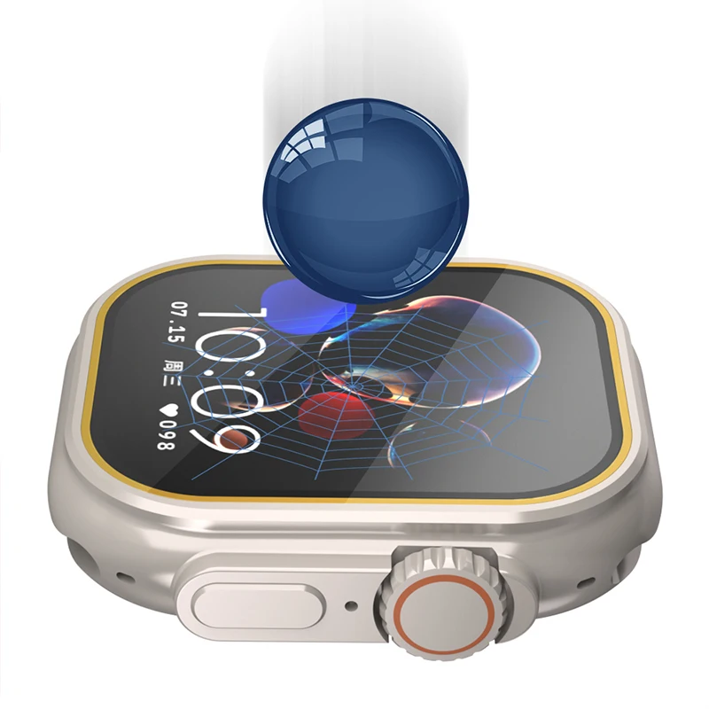 Tempered Glass for Apple Watch - Watch Case Bumper ulasan dan harga