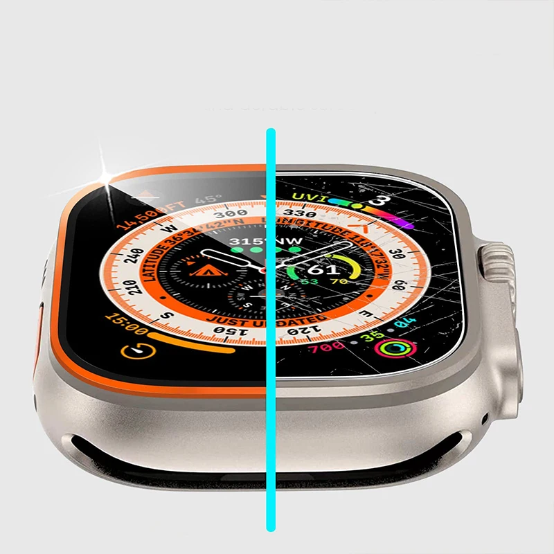 Tempered Glass for Apple Watch - Watch Case Bumper ulasan dan harga
