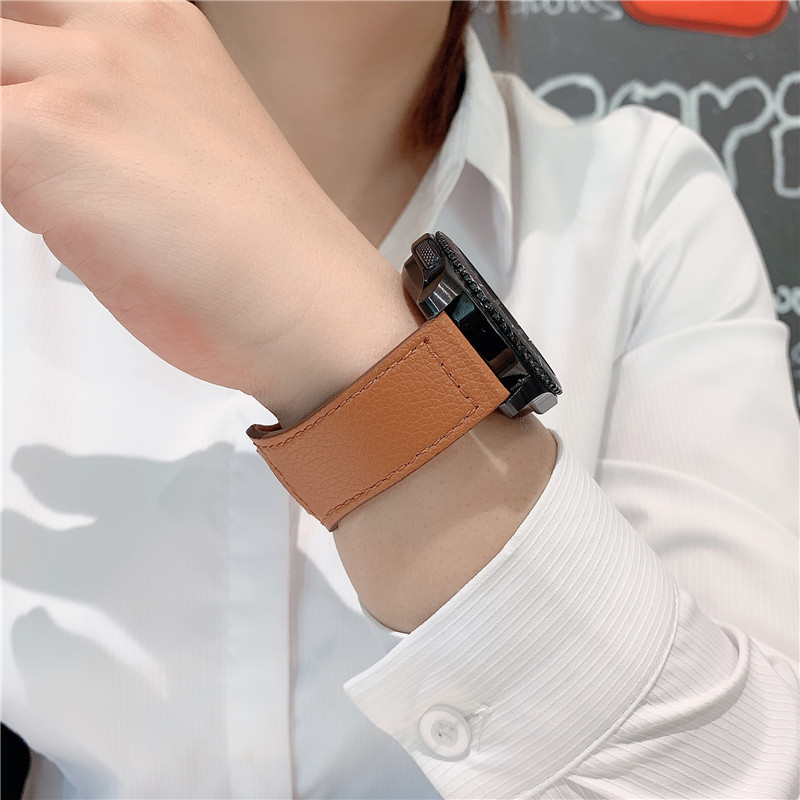 leather watch strap For Samsun - Titan Smartwatch Accessories ulasan dan harga