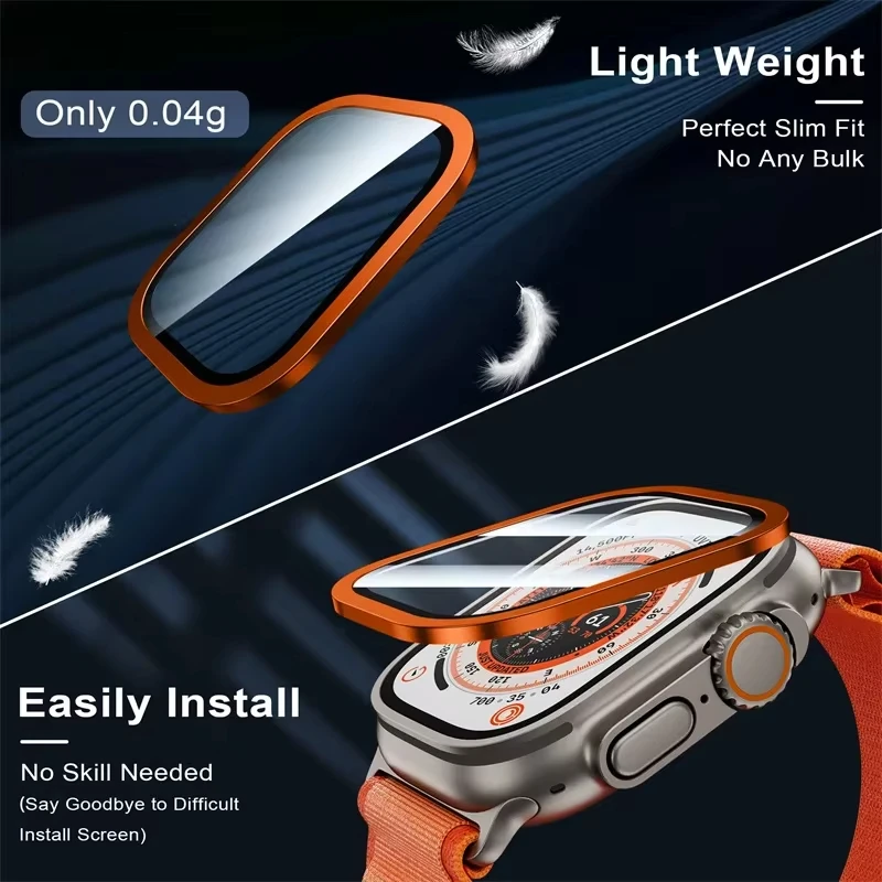 Tempered Glass for Apple Watch - Watch Case Bumper ulasan dan harga