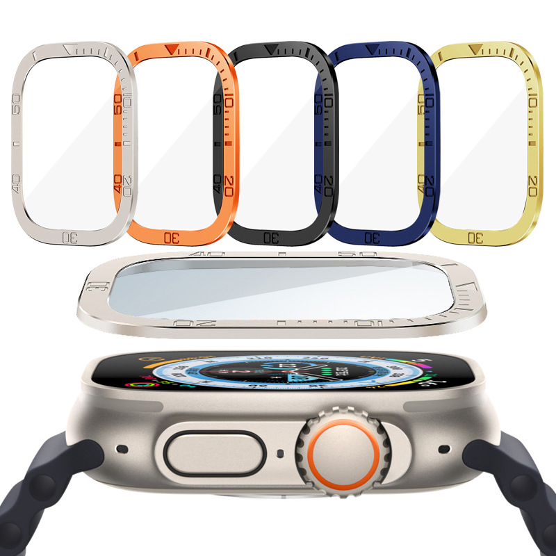 Tempered Glass for Apple Watch - Watch Case Bumper ulasan dan harga