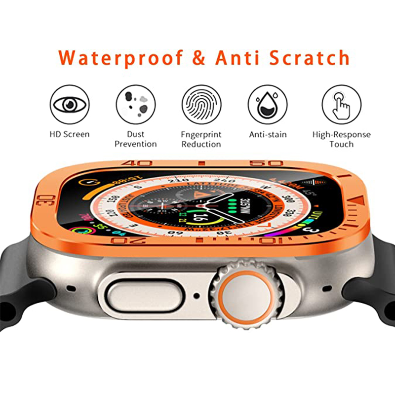 Tempered Glass for Apple Watch - Watch Case Bumper ulasan dan harga