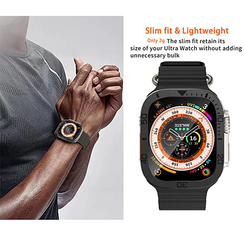 Tempered Glass for Apple Watch - Watch Case Bumper ulasan dan harga