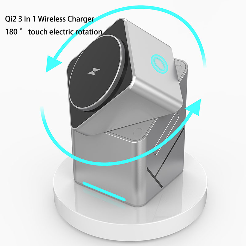 2025 Desktop Portable  Qi2 Pho - Watch Charging Dock ulasan dan harga