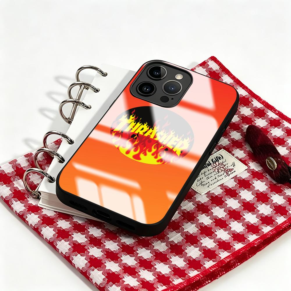 Brand THRASHER Phone Case For  - Screen Protector Film ulasan dan harga