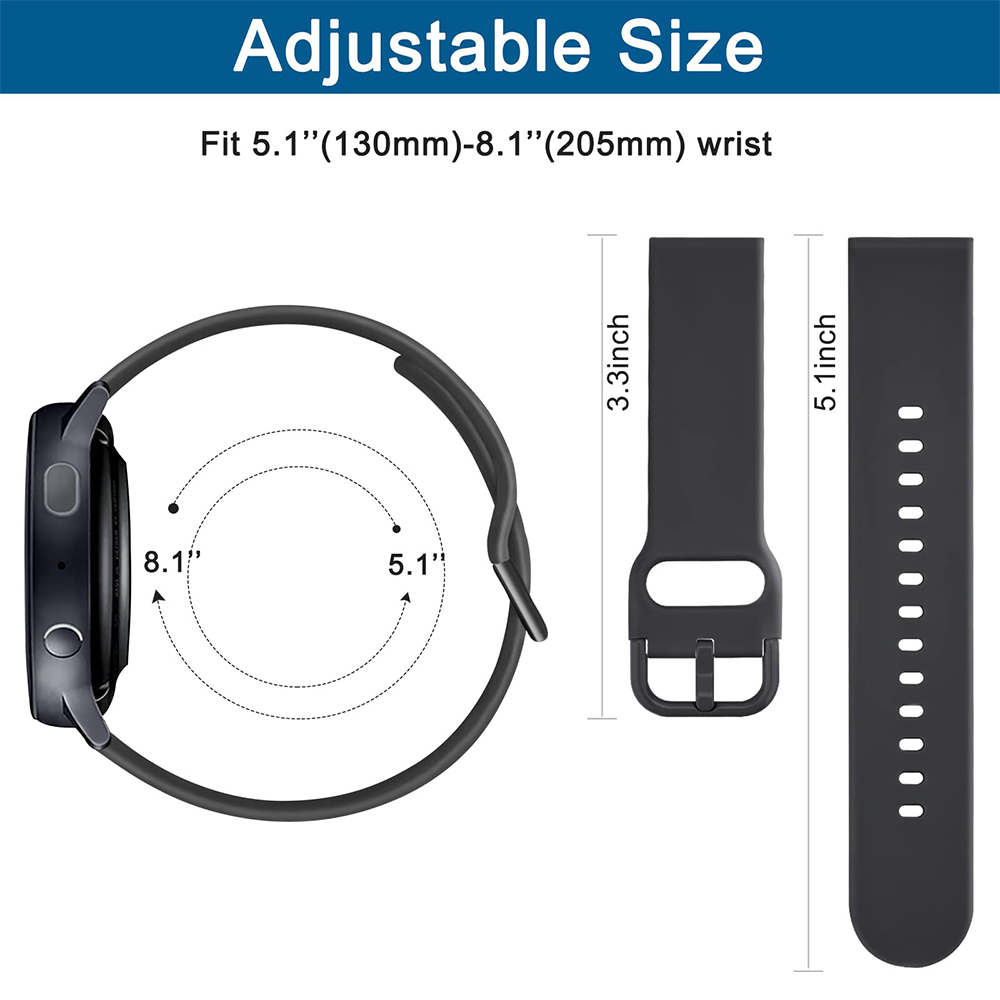 20mm 22mm Band For Samsung gal - Titan Smartwatch Accessories ulasan dan harga