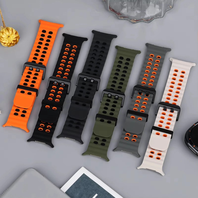 Two-Tone Strap For Samsung Gal - Samsung Smartwatch Ultra Accessories ulasan dan harga