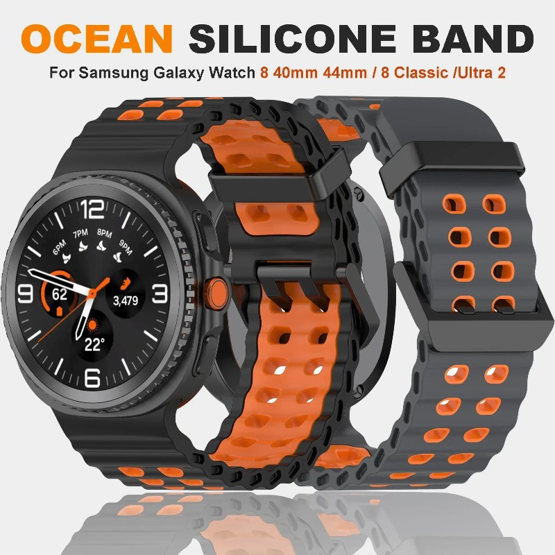 Two-Tone Strap For Samsung Gal - Samsung Smartwatch Ultra Accessories ulasan dan harga