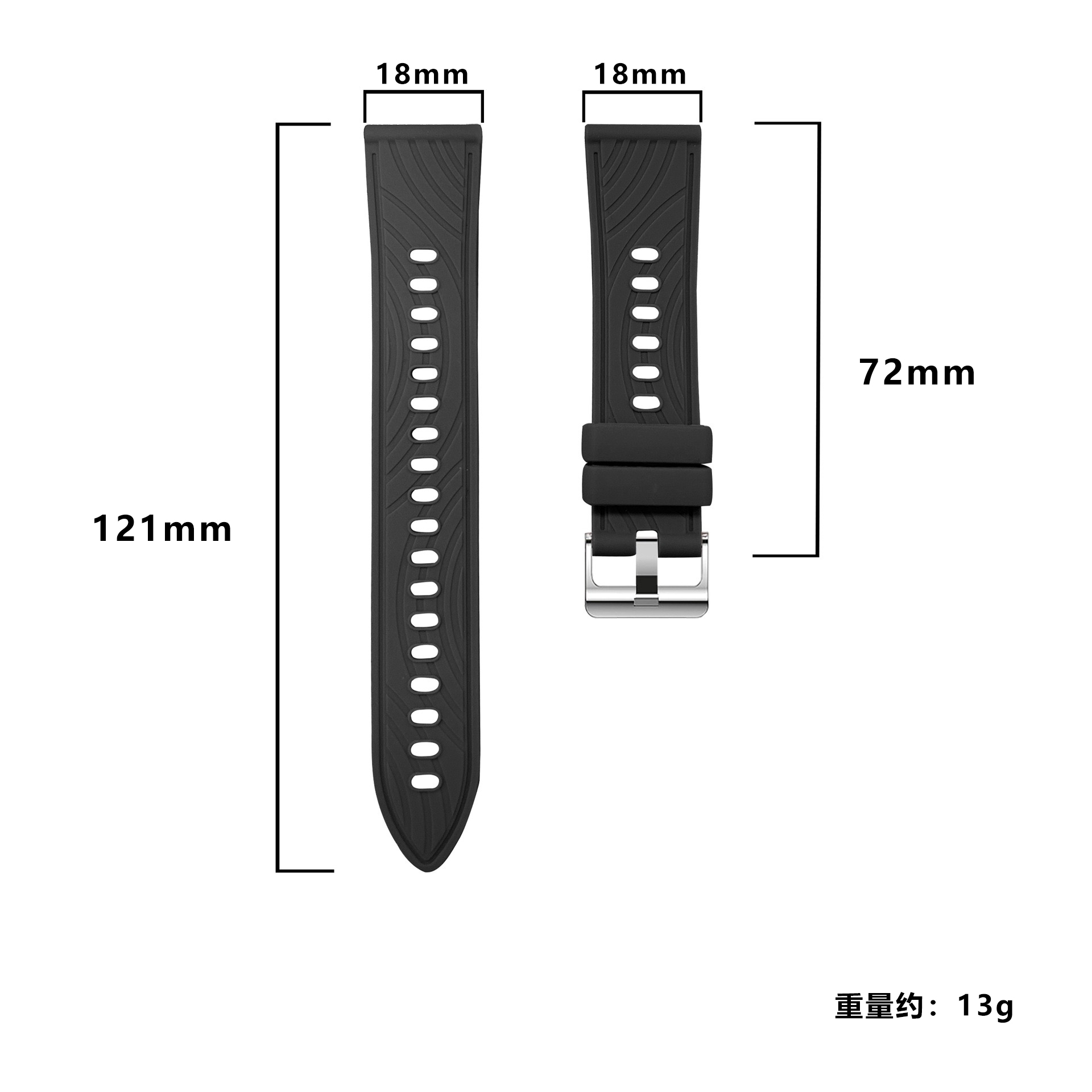 18mm Sports Silicone Strap For - Titan Smartwatch Accessories ulasan dan harga