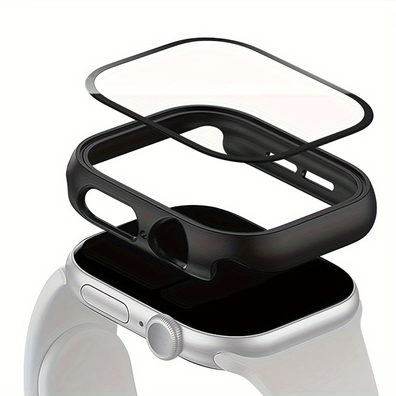 Glass + Case for Apple Watch 4 - Apple Smartwatch Accessories ulasan dan harga