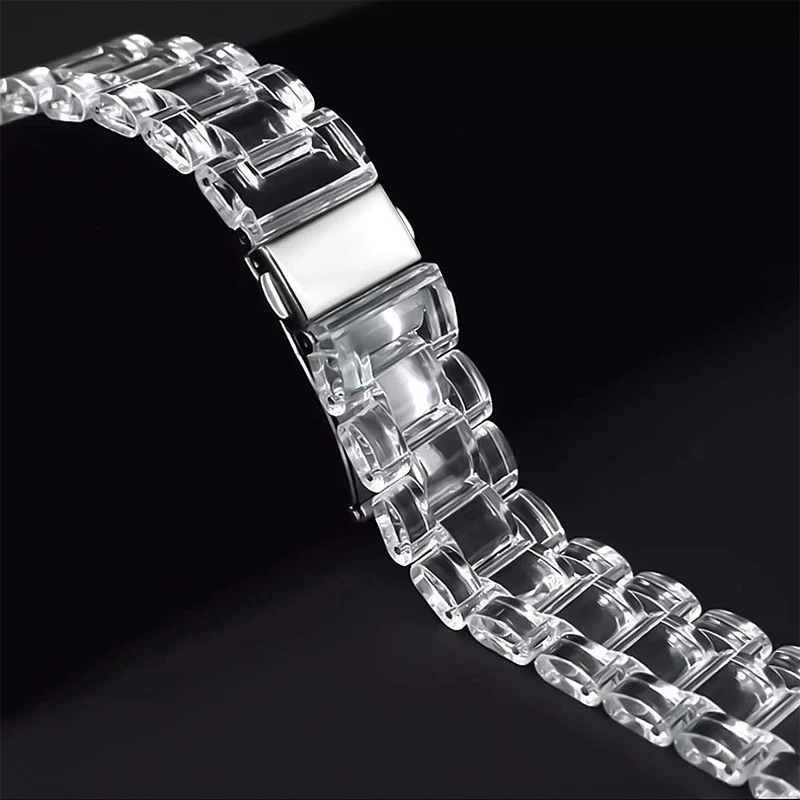 Transparent Glacier band for S - Titan Smartwatch Accessories ulasan dan harga