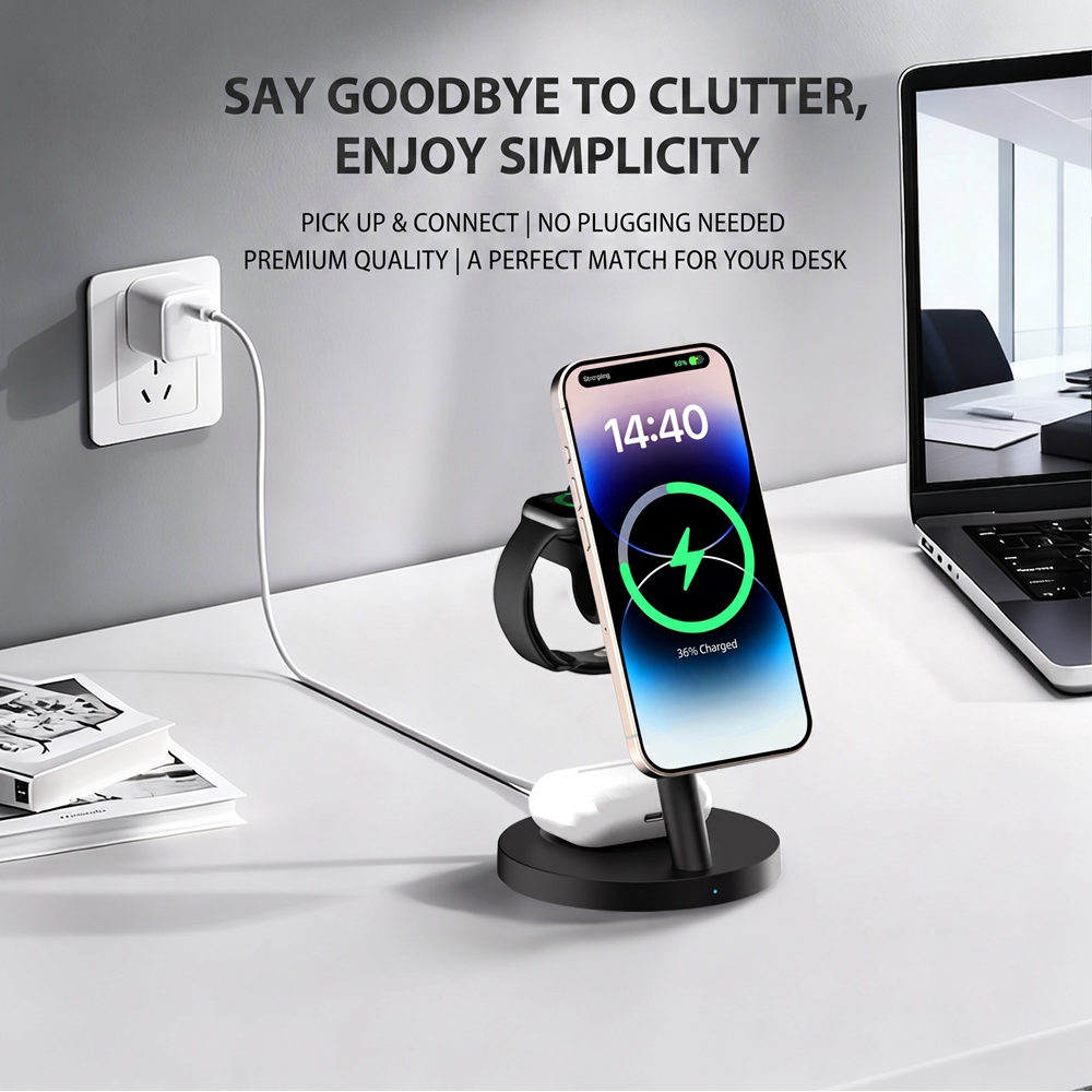 Qi2.2 25W Magnetic Fast Wirele - Watch Charging Dock ulasan dan harga