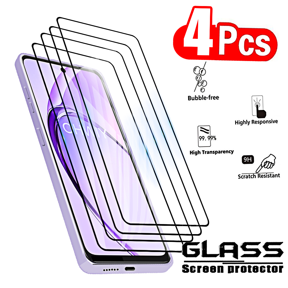 4Pcs Tempered Glass for Oppo A - Oppo A78 ulasan dan harga