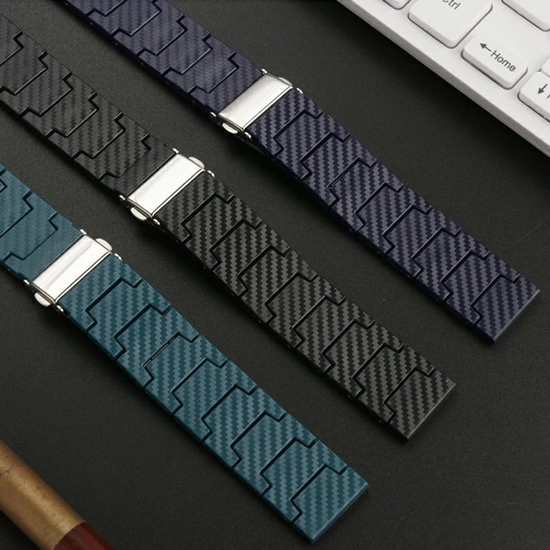 Carbon Fiber Band For Samsung  - Titan Smartwatch Accessories ulasan dan harga