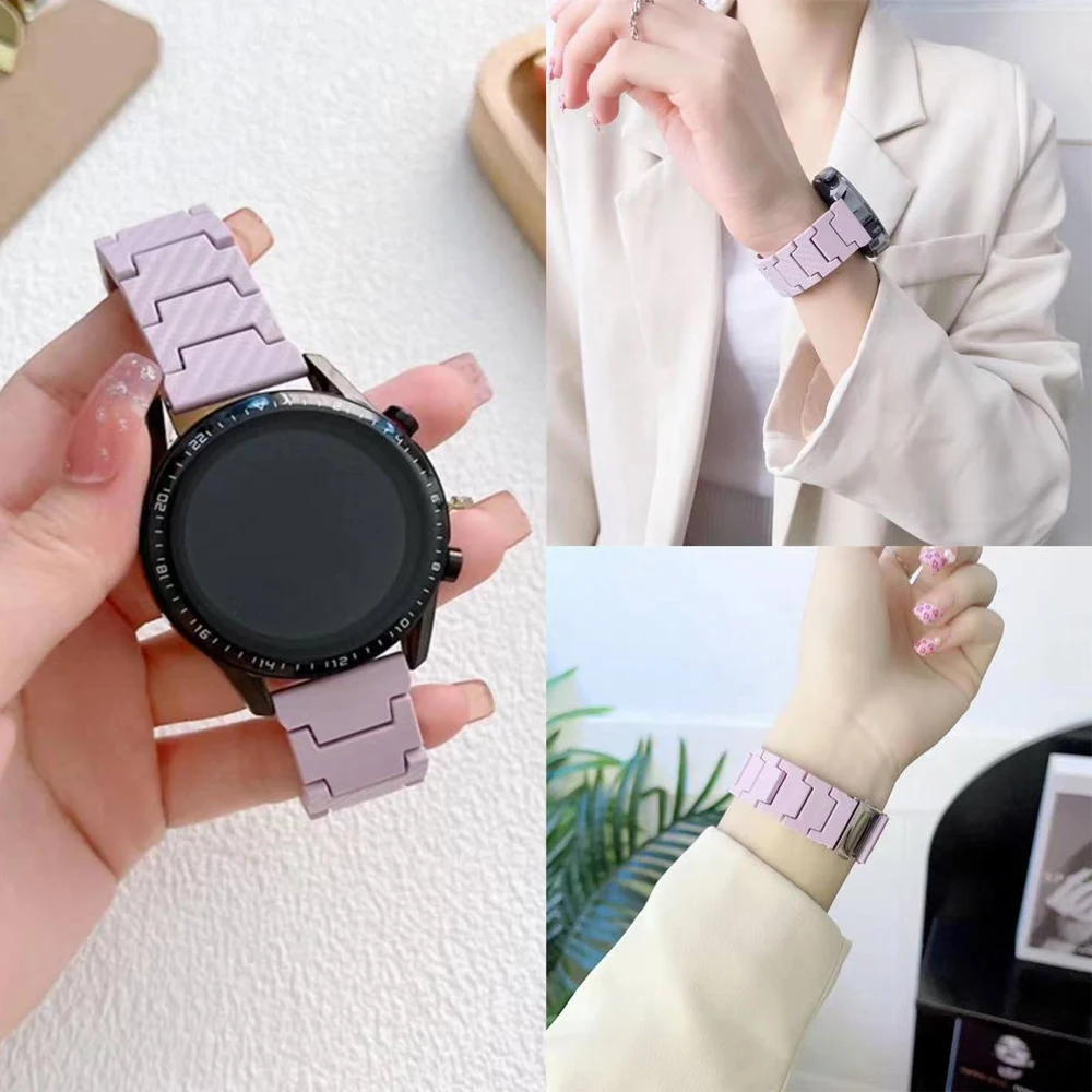 Carbon Fiber Band For Samsung  - Titan Smartwatch Accessories ulasan dan harga
