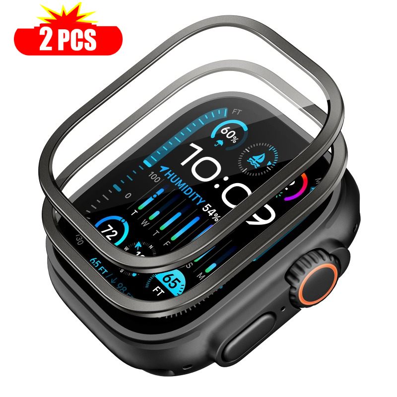 2pcs Tempered Glass for Apple  - Smartwatch Straps & Accessories ulasan dan harga