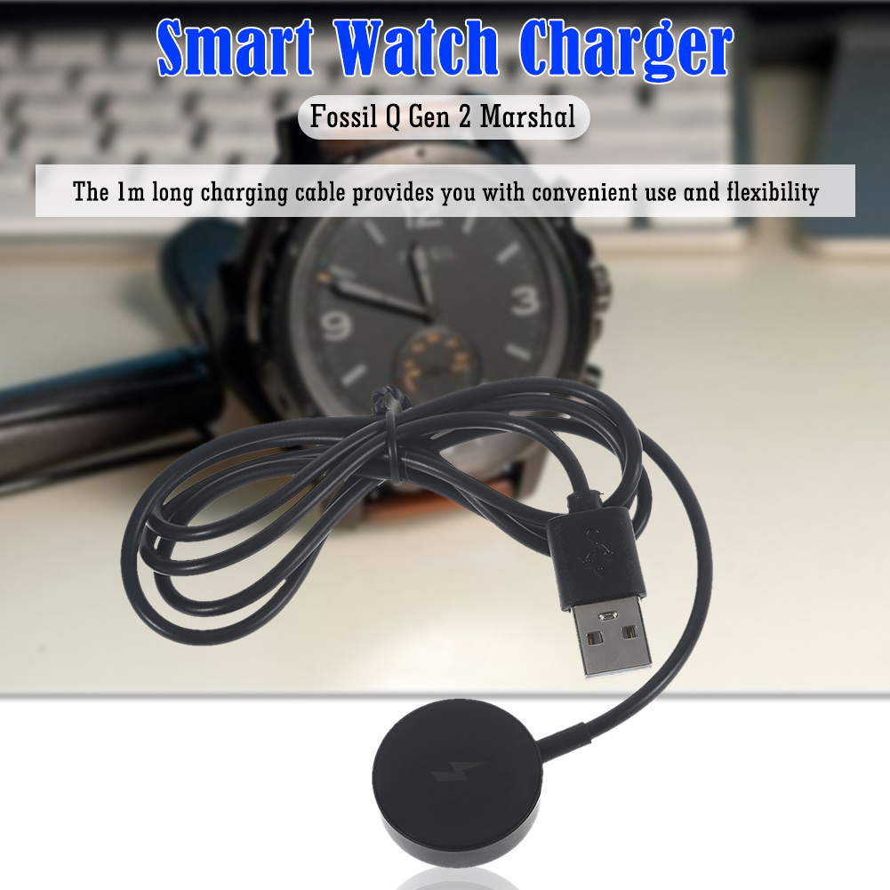 1m Smart Watch Magnetic Charge - Fossil Smartwatch Accessories ulasan dan harga