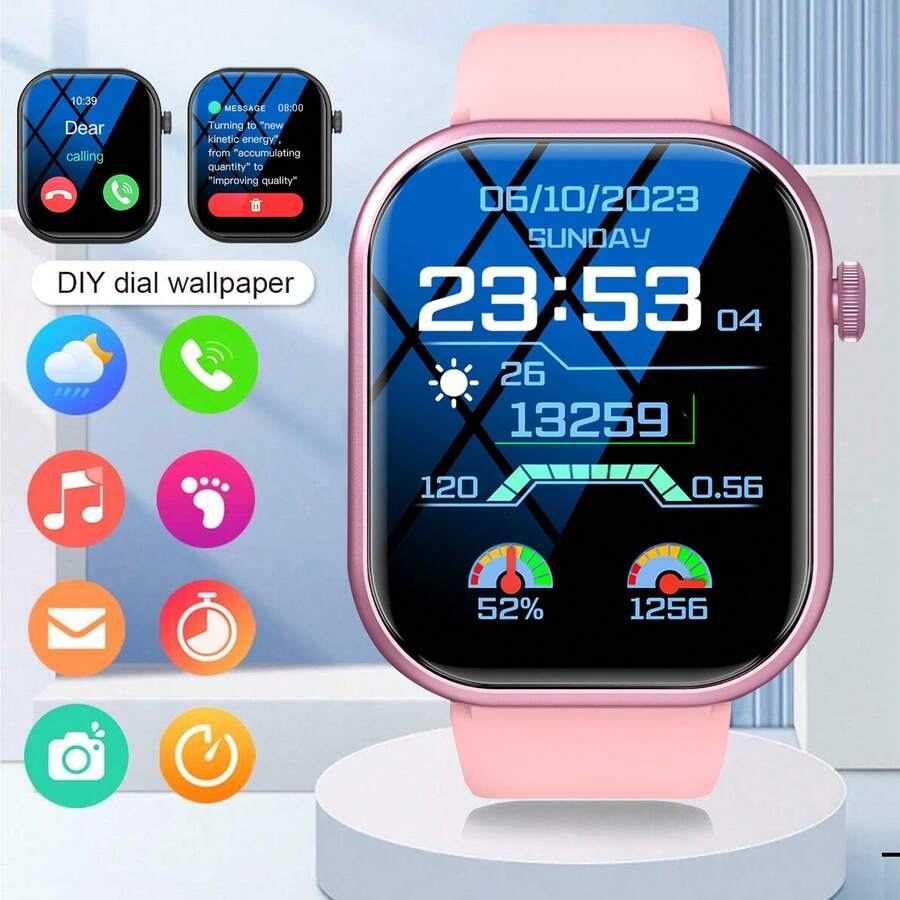 Smart Watch, Wireless Calling  - Smartwatch Touch ulasan dan harga