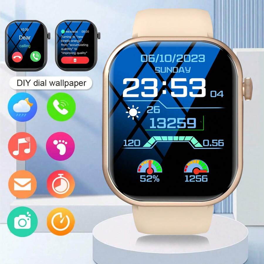 Smart Watch, Wireless Calling  - Smartwatch Touch ulasan dan harga